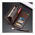 Men's long wallet fashion handbag multi-function zipper clutch wallet 2019
